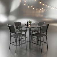 Ensemble de canapés modernes pour l'extérieur, chaise de loisirs, meubles de luxe en teck pour patio, balcon, jardin, imperméable et durable