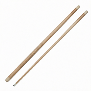 Taco de billar de madera de 214 cm con unión central dividida en 2 partes y extensión de punta para Snooker y Pool - Product Image 1