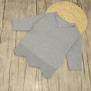 Suéteres de Última Moda con Diseño de Blusa con Dobladillo Curvo y Precio de Fábrica - Product Image 3