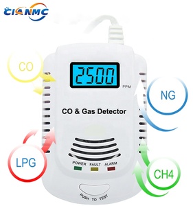 Thiết Bị Phát Hiện Kết Hợp Khí Carbon Monoxide Và Khí Dễ Cháy 2 Trong 1 Màn Hình LCD Bán Chạy Của Nhà Máy Cian Có Báo Động Bằng Giọng Nói - Product Image 3