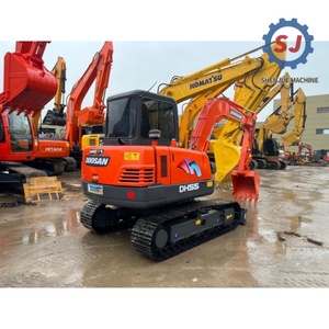 Hot Selling Korea Original Used Doosan DH55 5.5t Ton Mini Construction Excavator for <b>Small</b> Construction with Factory Price - Product Image 5
