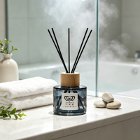 Diffuseur d'arômes longue durée ADANA pour la maison, bouteille vide en verre pour bâtonnets parfumés, désodorisant d'ambiance, vente en gros, marque privée