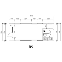 Cabane préfabriquée modulaire en forme de pomme entièrement en aluminium, maison de luxe résistante aux températures extrêmes