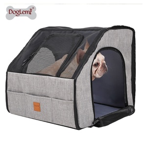 Super Large Breathable Mesh <b>Dog</b> <b>Car</b> Seat Portable Folding Secure Pet Seat <b>Cover</b> <b>for</b> <b>Dogs</b> <b>Car</b> Carrier - Product Image 4