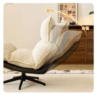 Canapé paresseux, un canapé individuel pour se prélasser ou dormir, fauteuil inclinable en tissu, mobilier moderne