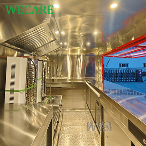 Wecare di động thực phẩm Trailer <span class=keywords><strong>Ice</strong></span> Cream cà phê xe tải sâu Fryer gà Rotisserie nướng chiên gà Hotdog cho kẹo ứng dụng - Product Image 6