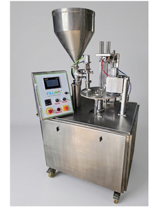 Máquina Semiautomática para Envasado de Vasos con Ajustes Digitales de Volumen para Sellado de Vasos de Lassi, Curd, Shrikhand y Yogur - Product Image 6