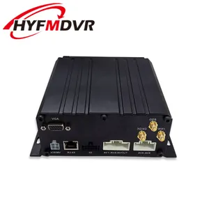 HYF โรงงานโดยตรง8CH ฮาร์ดดิสก์ MDVR AHD 1080P 2ล้านพิกเซล DVR มือถือพร้อม GPS 3G 4G WiFi สำหรับยานพาหนะรถบรรทุกรถแท็กซี่รถบัส