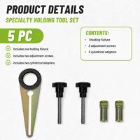 Outil de maintien d'amortisseur de vibrations et kit de fixation de poulie de vilebrequin pour BMW N47 N57 N47TU N57TU
