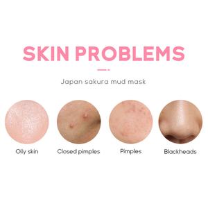 Mascarilla Facial de Arcilla LAIKOU, Marca Privada, Control de Grasa, Limpieza de Poros, Mascarilla de Lodo de Sakura Japonesa - Product Image 3