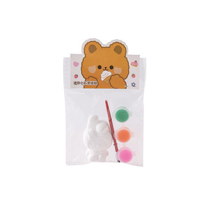 Kit de peinture de poupées en plâtre de dessins animés pour enfants, jouets créatifs à colorier soi-même, 4-14 ans - Product Image 4