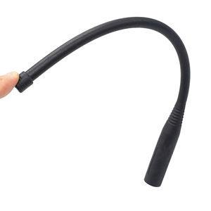 165 мм 433 МГц резиновая утка прямая внешняя омдипольная антенна с штекером SMA для рации - Product Image 3