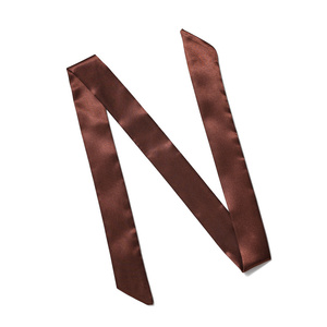 Dài Hẹp Satin Skinny Khăn Cho Túi Xử Lý Bọc Đầu Tie Womens Phụ Kiện Thời Trang In - Product Image 2