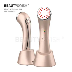 2023 Neues Design 3 In 1 Beauty Skin Lifting Straffen des Gesichts massage gerät Infrarot-Lichttherapie Heizung Anti-Aging-Gesichts massage gerät