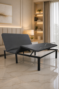 Hot sale Adjustable <b>Bed</b> Frame King <b>Size</b> Metal Reclining Massage Function Wireless Remote Dual USB Ports - Product Image 2