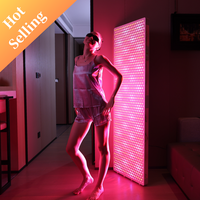 IDEATHERAPY RLPRO2000 Panneau de luminothérapie rouge à haute irradiation avec écran tactile et contrôle par application, sur support à roulettes