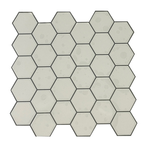 12*12 11.8*11.8 Polegadas Branco Preto Cor DIY 3D Casca e Vara Empilhada Cozinha Subway Mosaico Tile Adesivos - Product Image 6