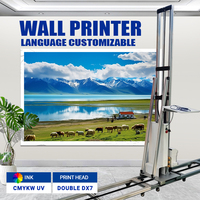 Máquina de Impresión de Paredes por Inyección de Tinta UV Rentable para Negocios, Impresora de Murales Personalizados en Sitio para Contratistas
