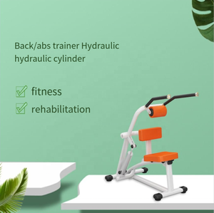 Gimnasio Mujeres Entrenamiento Cilindro hidráulico Equipo de fuerza Doble función Abdominal Crunch/Máquina de extensión de espalda - Product Image 5