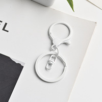 Mousqueton vibrant à ressort pour chaîne, avec attache rapide pour sac, sangle, artisanat du cuir et fabrication de bijoux