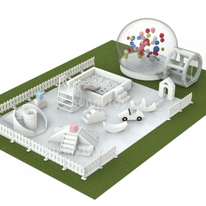 Couleur blanche de <span class=keywords><strong>piscine</strong></span> de boule de jeu doux d'amusement d'enfants d'intérieur pour des enfants - Product Image 1