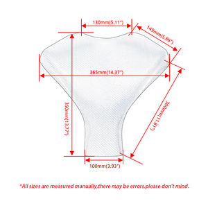 Cubierta de tanque de combustible de fibra de carbono para motocicleta compatible con <span class=keywords><strong>Kawasaki</strong></span> Z1000 <span class=keywords><strong>2010</strong></span>-2012 - Product Image 3