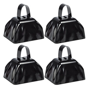 Cloche de supporter de 3 pouces avec poignée et son clair pour fêtes, événements sportifs, cadeau, accessoire sonore - Vente en gros - Product Image 2