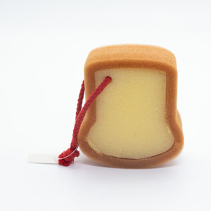 Sensazione di morbidezza e forma di pane spugna da bagno per prendere una doccia - Product Image 1