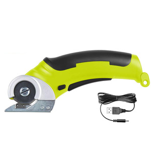 Cordless Electric Scissors Cardboard <b>Cutter</b> Safety <b>Lock</b> 4.2V Rechargeable Rotary <b>Cutter</b> Leather Handheld Brushless Motor DIY - Product Image 2