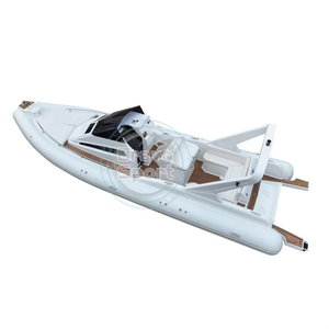 Grand bateau pneumatique de divertissement familial 960 cm, coque en fibre de verre, yacht, bateau, tube Hypalon/Orca, divertissement aquatique ultime - Product Image 2