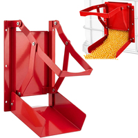 JH-Mech Porte coulissante pour silo à grain de camion agricole, goulotte détachable 9x9 pouces, efficace, anti-éclaboussures et étanche