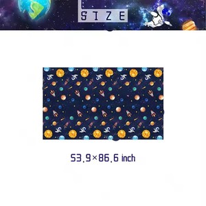 Articles de fête sur le thème de l'espace : assiettes en papier, serviettes, gobelets, <span class=keywords><strong>couverts</strong></span>, décorations sur le thème de la galaxie, des astronautes et de l'espace pour baby shower - Product Image 4