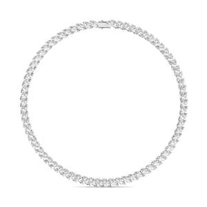 Collar de tenis Infinity Spark con diamantes CVD tallados en oro, elegante diamante cultivado en laboratorio para joyería de lujo certificada para mujer - Product Image 2