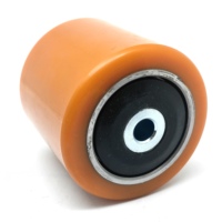 Nouvelle roue de charge pour chariot élévateur Linde 0039933603, rouleau/bille en polyuréthane robuste 85*85mm, alésage 12mm, pour chariots à palettes et gerbeurs d'entrepôt