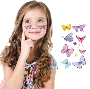 Butterfly Clavicle Temporary <b>Tattoo</b> Sticker Long Lasting Herbal Non Reflective <b>Paper</b> Decal for Body Art Professional Use - Product Image 2