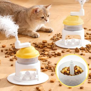 Distributeur de friandises pour chien – mangeoire lente pour animaux de compagnie, jouet pour chat avec bâtonnet pour chiots et chatons, stimulation contre l'ennui, alimentation - Product Image 5