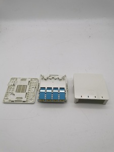 Caja de Terminación para Riel DIN, 4 Puertos de Fibra Óptica, Conector de Pared LWL, Anschlussdose Fur Hutschiene SC LC - Product Image 6