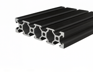 Perfil de Aluminio Serie 2080 6000 Estándar Europeo, Negro, Corte Cuadrado, Marco DIY para Equipos de Impresión 3D - Product Image 1