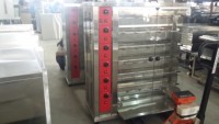 Machine à rôtir le poulet commerciale à livraison rapide, four à rôtir commercial pour poulet