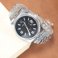 Montre homme YuSa1440, nouvelle montre à quartz classique avec double calendrier, date, semaine, aiguilles lumineuses, bracelet en acier inoxydable, montre-bracelet pour homme d'affaires