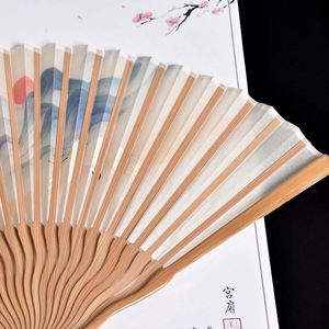 Wholesale Custom Printed Logo Folding Bamboo <b>Hand</b> <b>Fan</b> Carved Wedding <b>Hand</b> Held <b>Fan</b> - Product Image 3