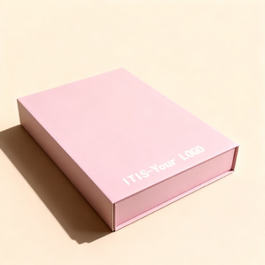 Boîte d'Emballage Magnétique Pliante Unique en Carton Gris, Petite et Tendance, pour Cosmétiques et Soins de la Peau - Product Image 3