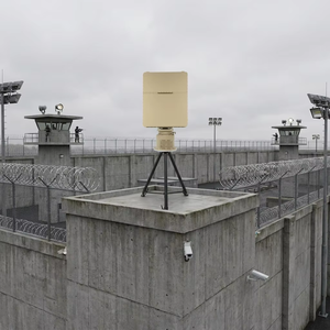 <span class=keywords><strong>Radar</strong></span> de détection de drones à bande X, portée 20 km, pour la protection des frontières et la surveillance des infrastructures pétrolières, unité de surveillance IP66 - Product Image 2