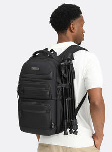 <span class=keywords><strong>Sac</strong></span> <span class=keywords><strong>à</strong></span> <span class=keywords><strong>dos</strong></span> pour ordinateur portable pour <span class=keywords><strong>homme</strong></span>, tendance, pour le travail quotidien, l'université, les affaires, imperméable, en nylon/PVC, fermeture éclair TSA, polyester, petite taille - Product Image 2