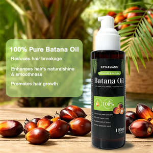 Aceite <span class=keywords><strong>de</strong></span> Batana Natural <span class=keywords><strong>de</strong></span> 100 ml <span class=keywords><strong>de</strong></span> Marca Privada, Suero para el Crecimiento del Cabello, Extracto <span class=keywords><strong>de</strong></span> Plantas, Aceite Esencial para el Cuidado del Cabello con Puntas Abiertas, OEM - Product Image 4