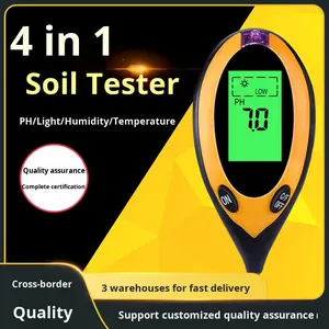 เครื่องตรวจจับดินแบบ4-in-1เครื่องตรวจจับความชื้นในดิน ST-02กลางคุณภาพการค้าต่างประเทศ ABS - Product Image 5