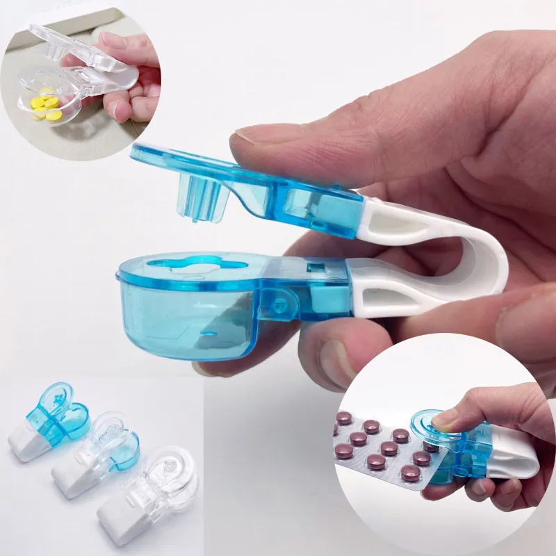 Portable Durable Travel-Sized Pill Case Leakproof Anti-Bacterial Medication Container Reusable Lightweight Convenient for