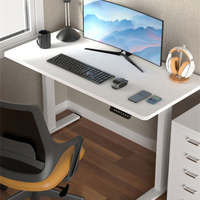 Fournisseur de mobilier de bureau modulaire en bois au design moderne, bureau intelligent, dernière table de bureau élévatrice pour cadre dirigeant, Villa