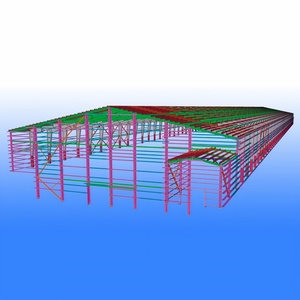 Thép công nghiệp công viên nhà máy nhà máy nhà máy lớn span xây dựng hậu cần kho lưu trữ thị trấn công viên thiết bị - Product Image 2