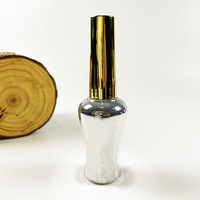 Flacon en verre vide populaire de 10 ml pour vernis à ongles avec bouchon, logo personnalisé disponible